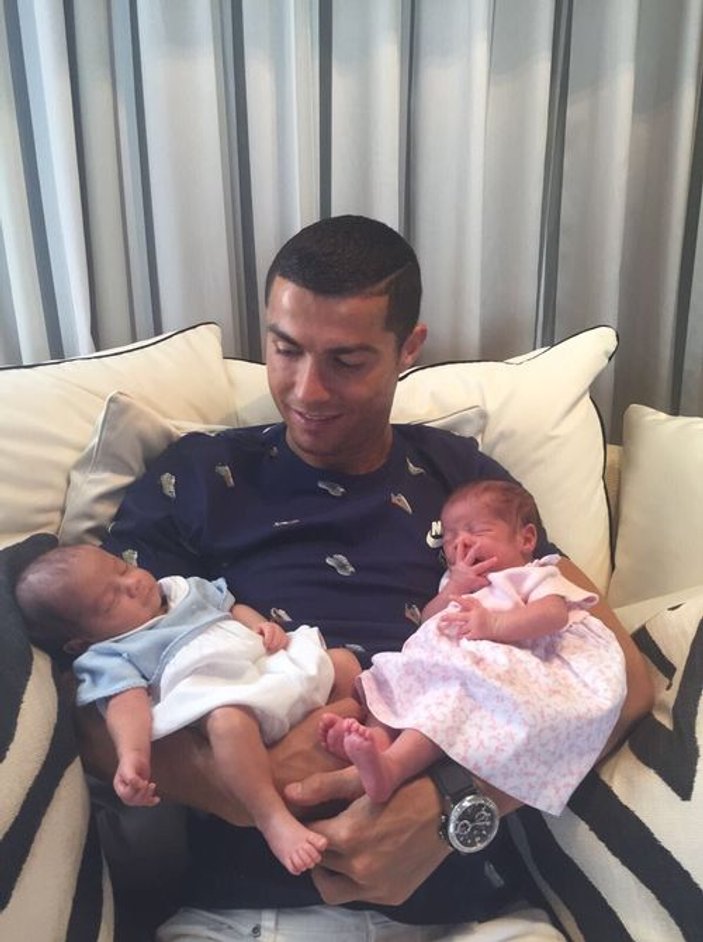 Ronaldo'nun ikizleri