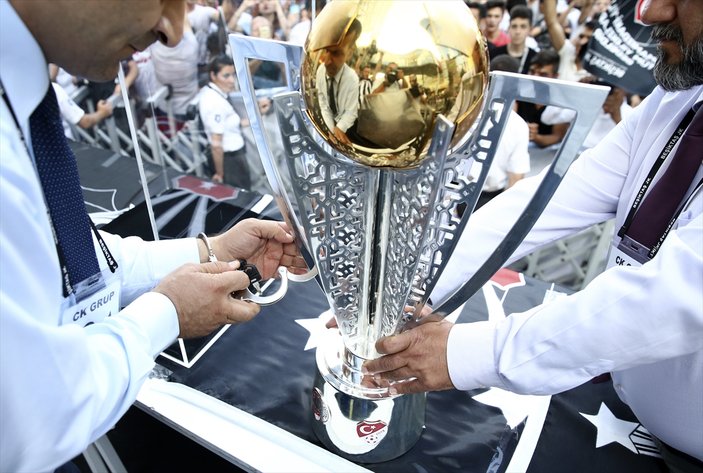 Beşiktaş'ın şampiyonluk kupası Ankara'da