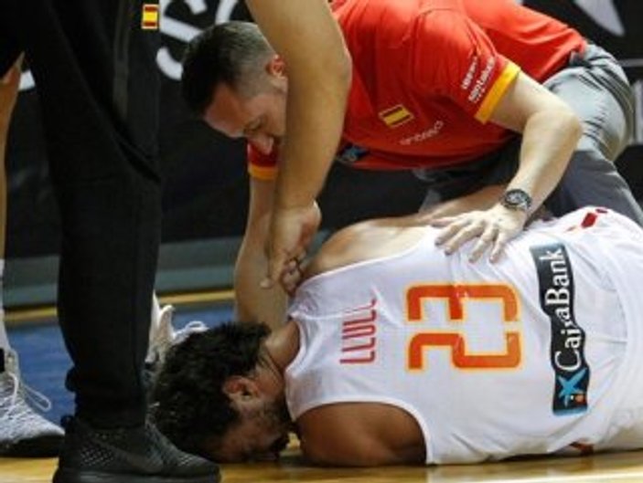 İspanya'da Sergio Llull'ün çapraz bağları koptu