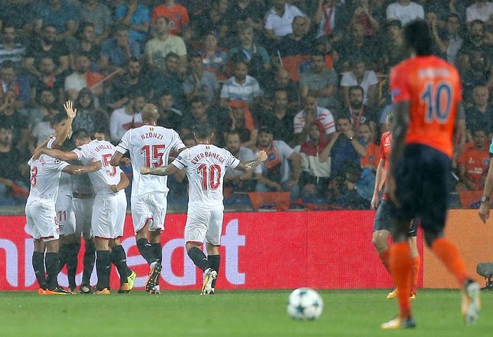 Başakşehir Sevilla'ya mağlup oldu