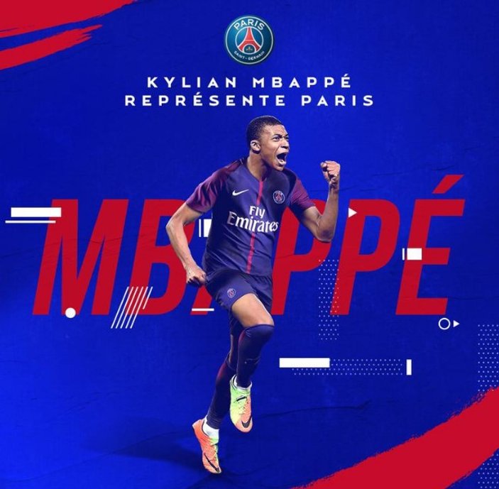 Kylian Mbappe PSG'de