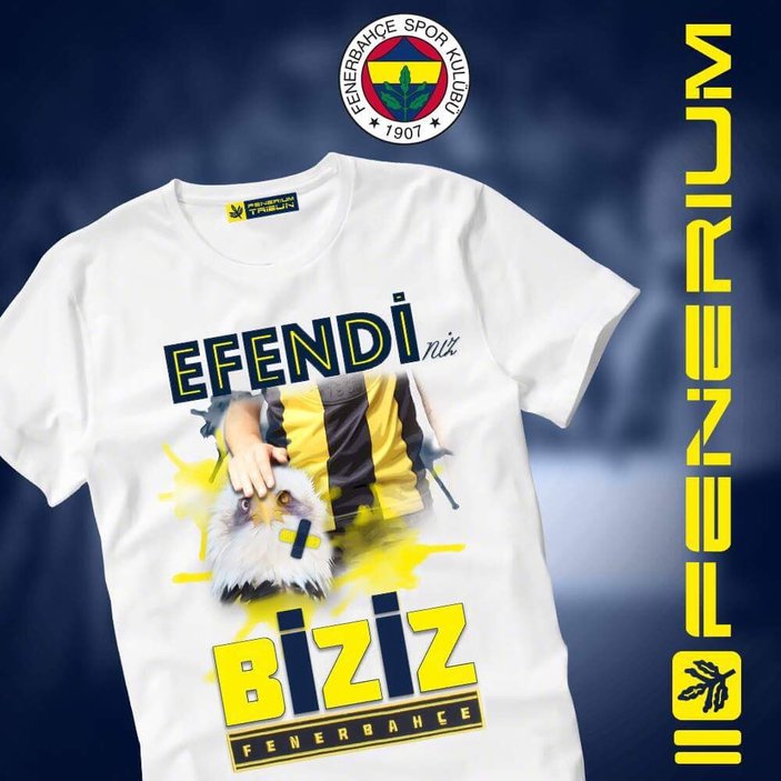 Fenerbahçe'den Beşiktaş'a tişörtlü gönderme