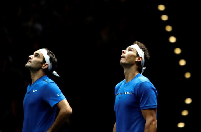 Nadal-Federer çifti ilk maçını kazandı