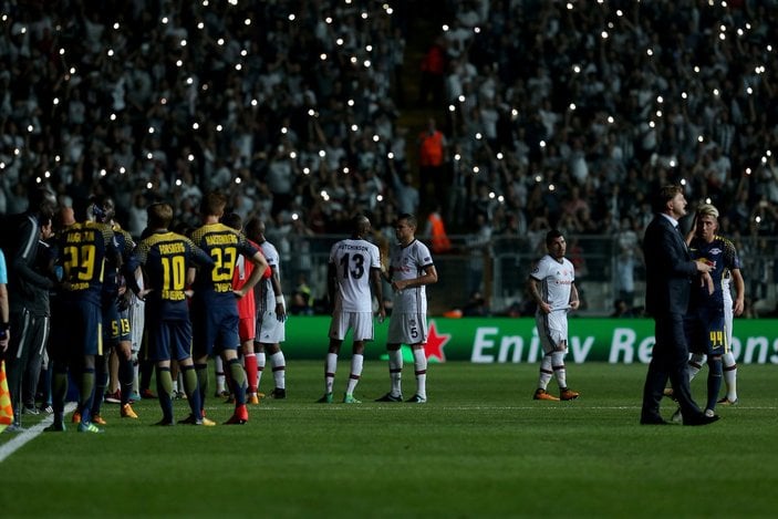 Beşiktaş Leipzig maçından zaferle ayrıldı