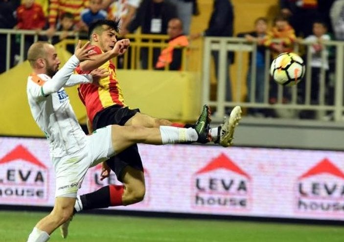 Göztepe-Alanya maçında gol yağmuru