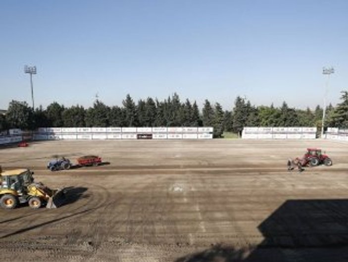 Florya'da hibrit çim dönemi başlıyor