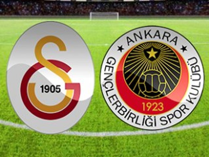 Galatasaray-Gençlerbirliği maçı muhtemel 11'leri