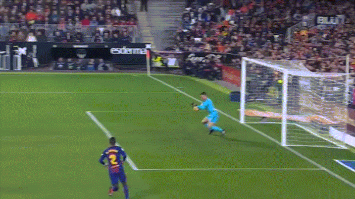 Messi'nin golü verilmedi Barça berabere kaldı