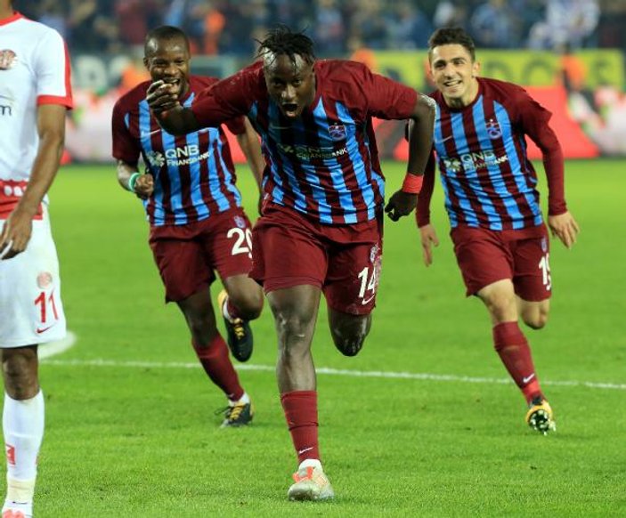 Trabzon, Antalyaspor'a 3 attı