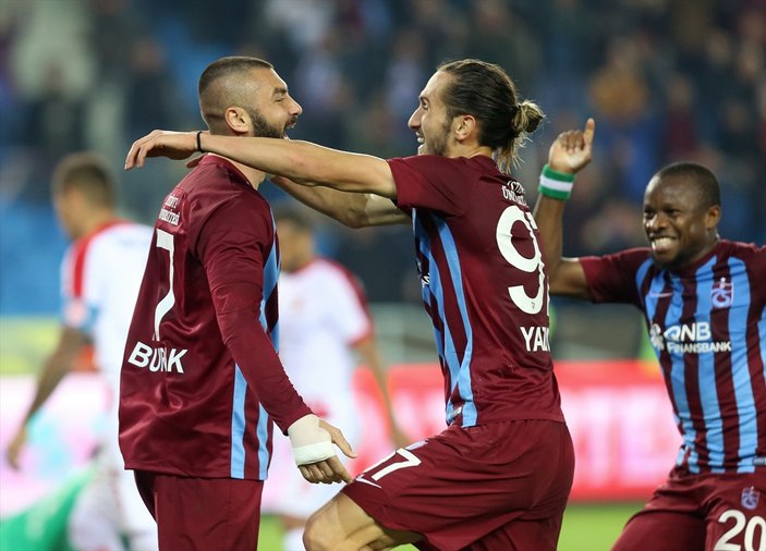 Trabzon, Antalyaspor'a 3 attı