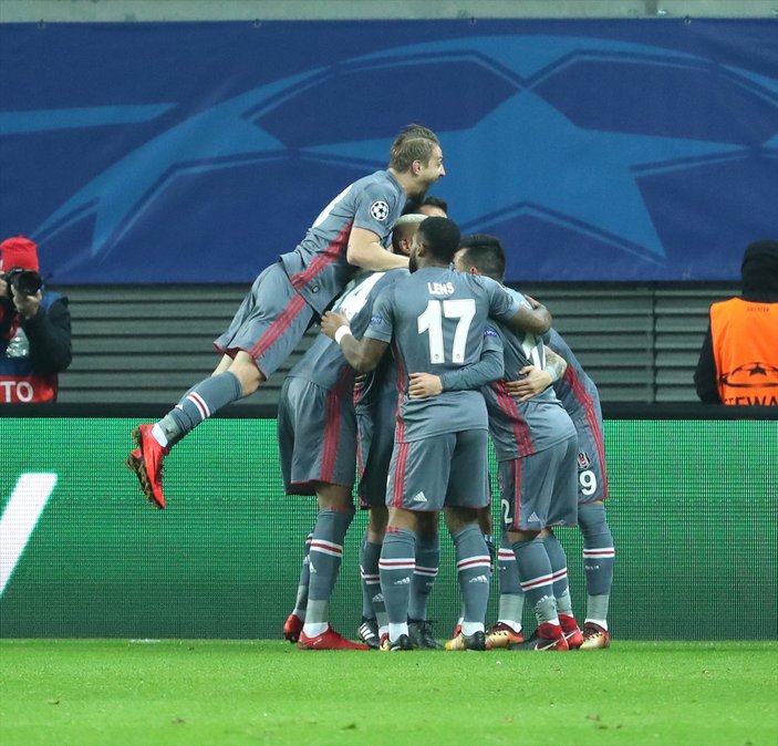 Beşiktaş Almanya'da Leipzig'i yendi
