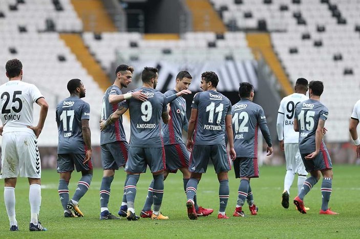 Beşiktaş 9-0'ın rövanşında