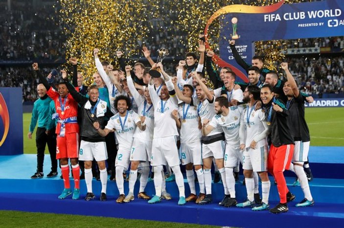 Real Madrid Dünya Kulüpler Kupası'nı kazandı