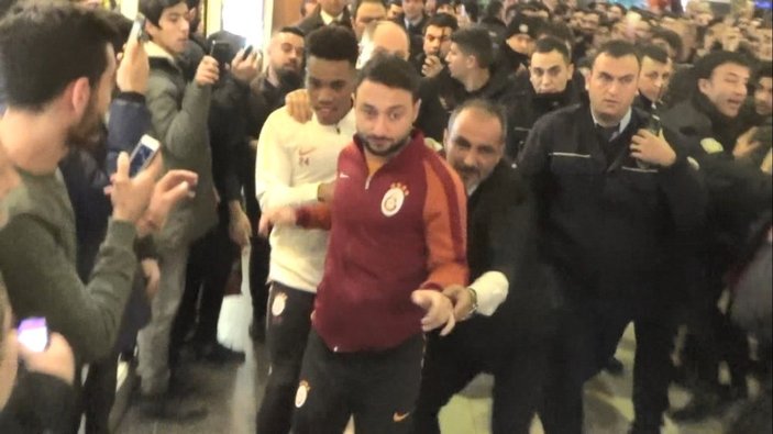 Malatya'da Galatasaraylı Garry Rodrigues izidihamı