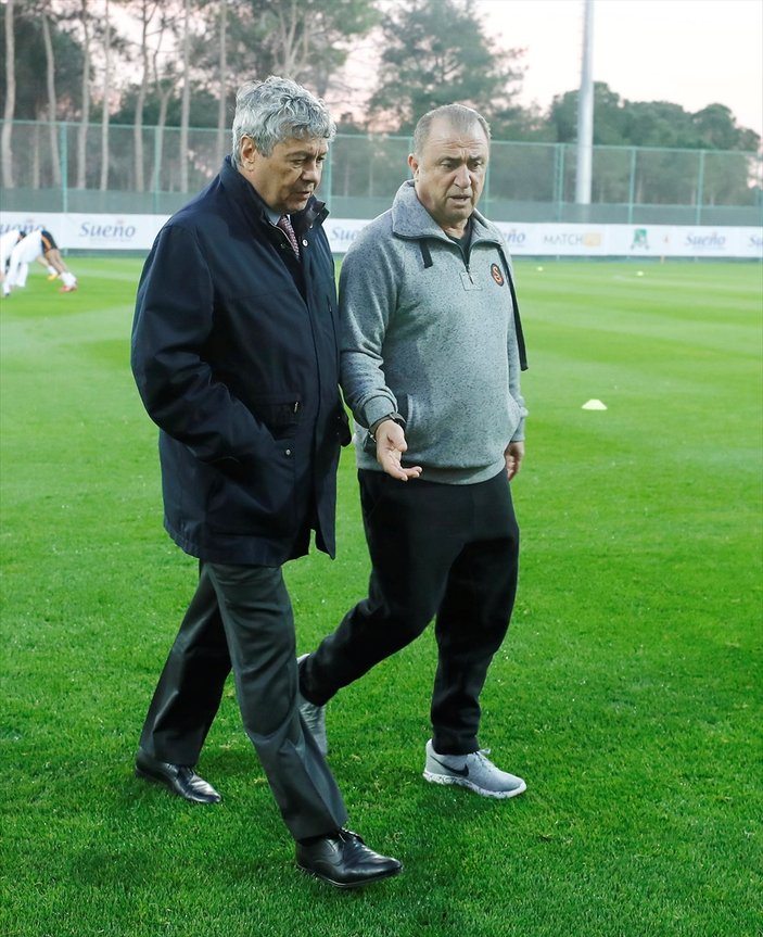 Lucescu Galatasaray'ın Antalya kampında