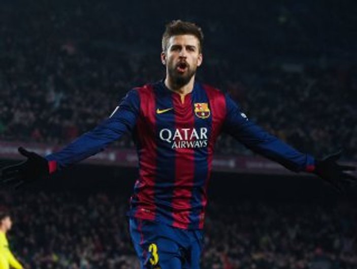 Pique 2022'ye kadar Barcelona'da