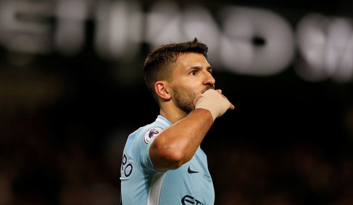 Agüero ile Manchester City farka koştu