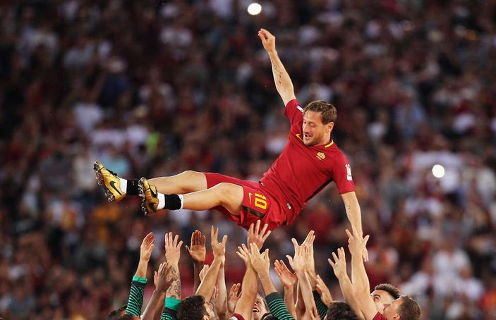 Francesco Totti: Benim gibisi gelmez
