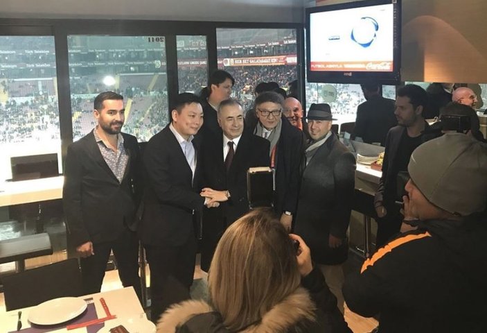 Milan'ın sahibi Galatasaray'ı izledi