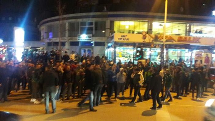 Bursaspor taraftarları Özlüce Tesisleri'ne akın etti