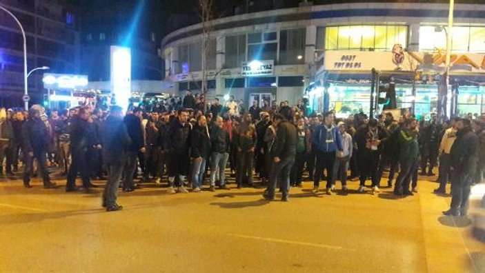 Bursaspor taraftarları Özlüce Tesisleri'ne akın etti