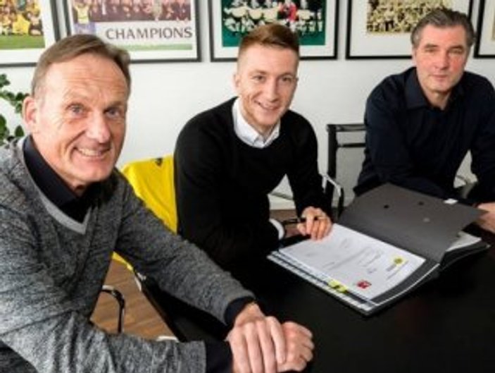 Dortmund Marco Reus ile yeni sözleşme imzaladı