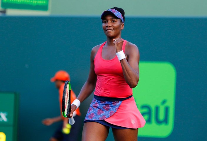 Venus Williams çeyrek finalde