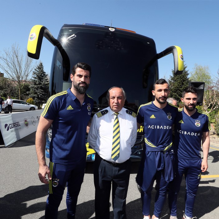 Fenerbahçe'ye kurşun geçirmez otobüs
