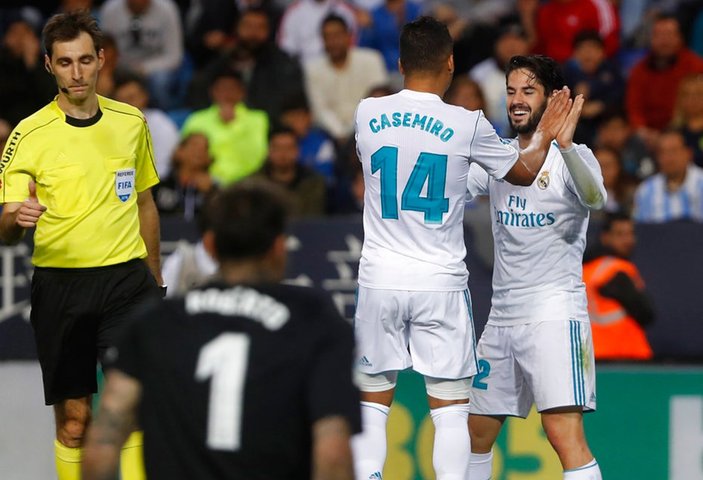 Real Madrid kazandı üçüncü sıraya yükseldi
