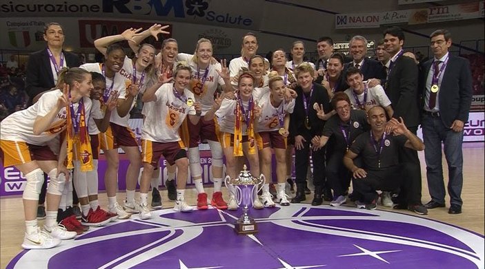 Galatasaray Kadın Basketbol Takımı EuroCup şampiyon oldu