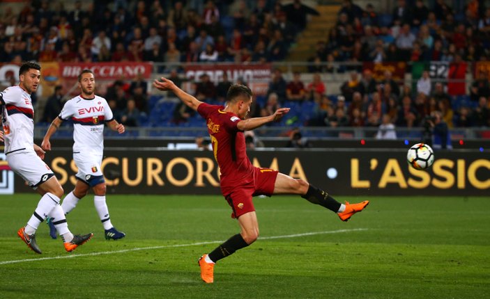 Cengiz attı Roma kazandı