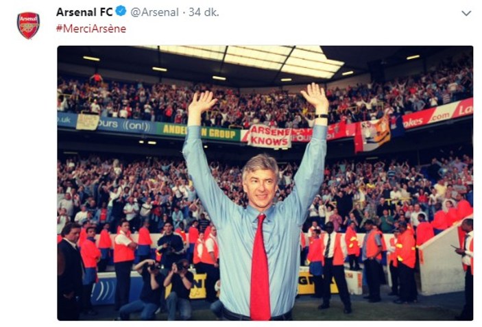 Arsene Wenger sezon sonu Arsenal'den ayrılıyor