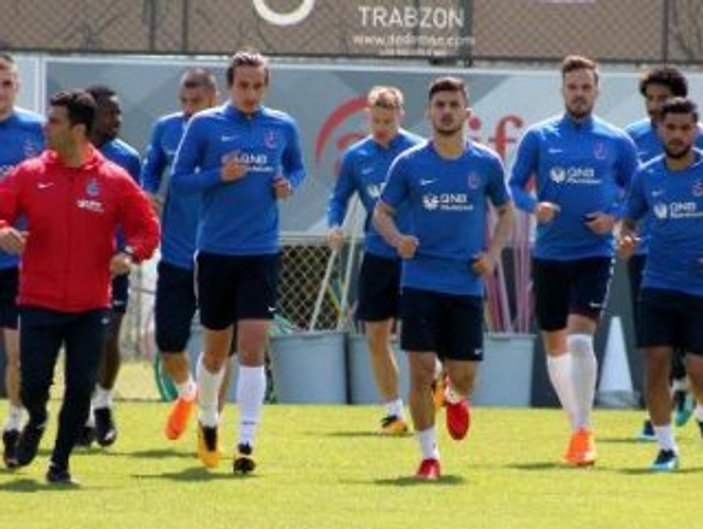 Trabzonspor Antalya maçına 5 eksikle çalıştı