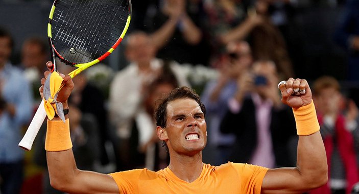 Nadal 34 yıllık rekoru kırdı