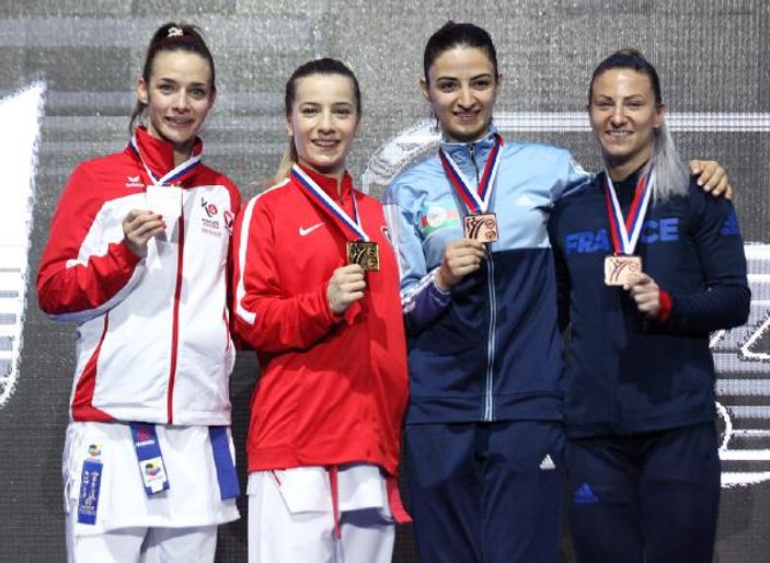 Avrupa Karate Şampiyonası'nda 2 altın madalya