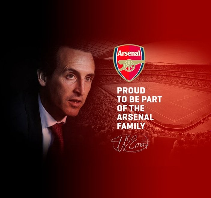 Arsenal'ın yeni menajeri Emery oldu