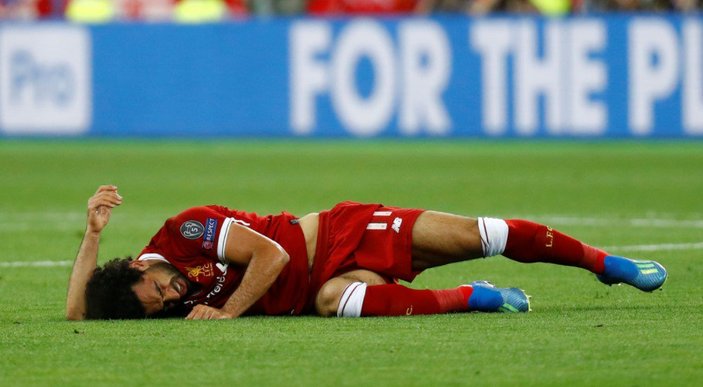 Sakatlanan Salah, ağlayarak oyundan çıktı