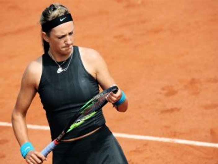 Azarenka'nın Roland Garros serüveni kısa sürdü