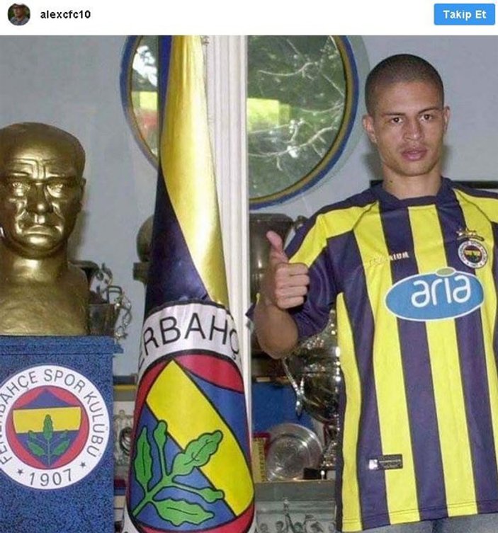 Alex'ten Fenerbahçe paylaşımı