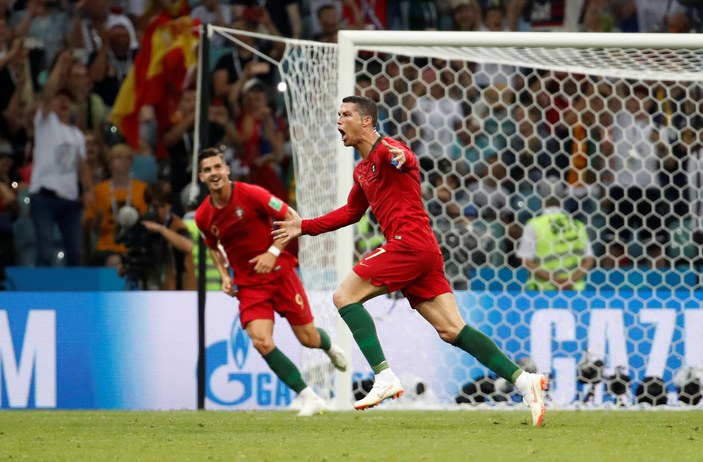 6 gollü harika maçta Portekiz ile İspanya yenişemedi