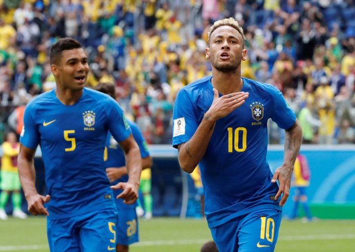 Brezilya Kosta Rika'yı son dakika golleriyle yendi