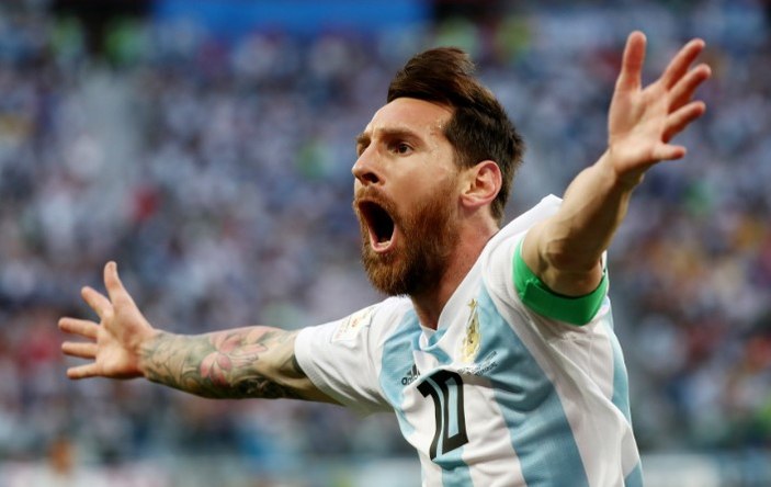 Messi muhabirin verdiği muskayla maça çıktı