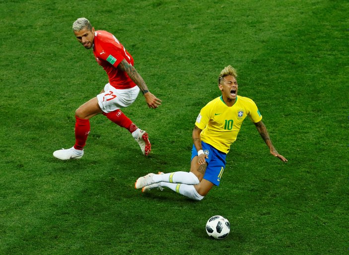 Neymar Dünya Kupası'nda yerden kalkmıyor