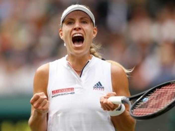 Angelique Kerber Wimbledon'da yarı finalde
