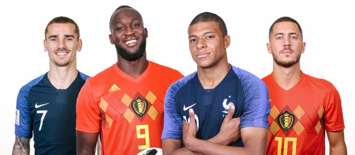 Fransa-Belçika maçının muhtemel 11'leri