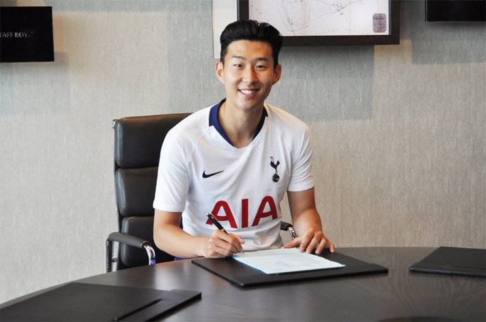 Heung-Min Son'dan 5 yıllık imza