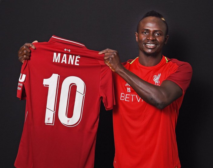 Liverpool'da 10 numara Mane'nin