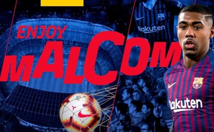 Barça, Roma'nın elinden Malcom'u kaptı
