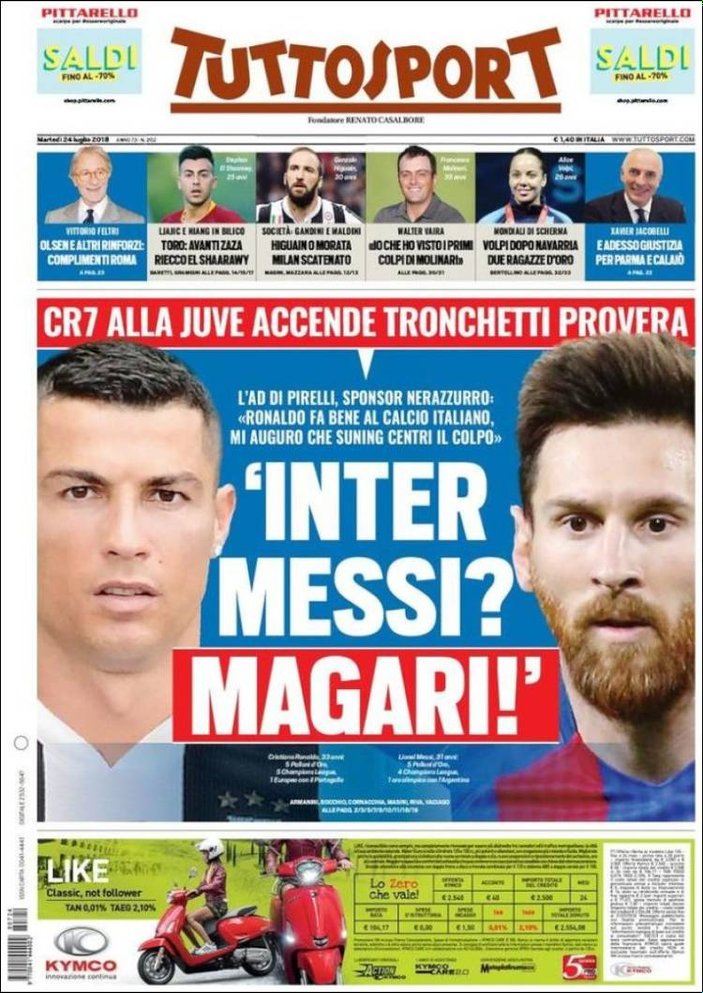 İtalyan basını: Inter, Messi'ye teklif yapacak