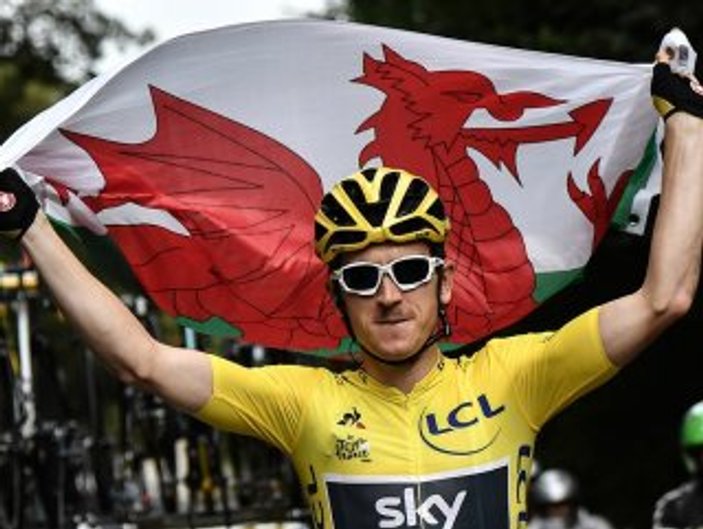 Fransa Bisiklet Turu şampiyonu Geraint Thomas